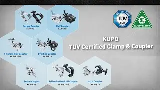 KUPO TUV Certified Clamp & Coupler