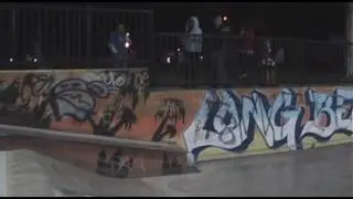 Roller Blading every night in Long Beach