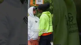 Throwing Fake Gang Signs in New York  