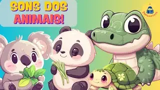 Som dos Animais: Tartaruga, Lagarto, Coala, Pombo, Jacaré e Panda!