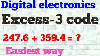 Excess-3 code || xs-3 addition || xs-3 conversion