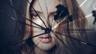 Broken Glass Effect - PicsArt tutorial [one click]