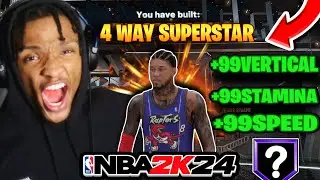 OVERPOWERED BEST ALL-AROUND BUILD 2K24 BEST POINT GUARD BUILD NBA 2K24
