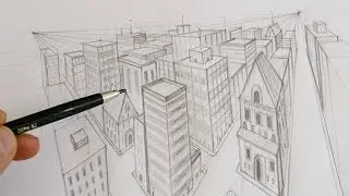 Comment dessiner une ville en perspective