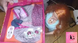 Dress up trying our genoration doll clothes on my Pear Smart doll #doll #dollaccessories #smartdoll