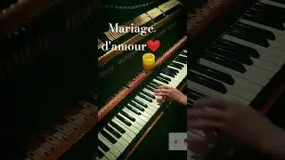 Mariage d'amour-Paul de Senneville Piano,  mariage, pauldesenneville mariagedamour, пианино , музыка