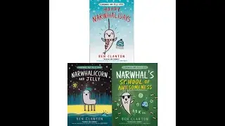 Narwhal and Jelly Series 3 Books Collection Set by Ben Clanton