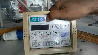 How we reset the lk1900 and how we convert button sew to bartack
