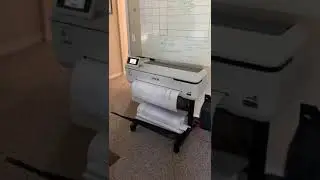 Epson Plotter At Work