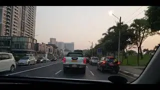 미얀마양곤 1월12일 퇴근시간 풍경