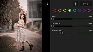 Lightroom Black And Orange Tone Photo Editing | Lightroom Best Photo Editing 2023