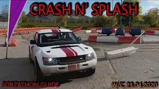 Forza Horizon 4 - Forzathon Guide 'Crash N' Splash' - Ultimate Wreckage Skill Guide