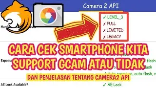 Cara Cek Hp Support GCAM - Cara Cek Camera2 Api Aktif Atau Tidak