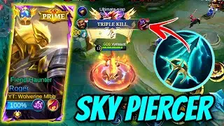 NEW BUILD ROGER SKY PIERCER ‼️SEMUA MUSUH TERASA ONE HIT KILL 🔥WAJIB KALIAN COBA BUILD INI