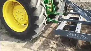 John Deere 5050 D Tractor with Cultivator | Real Field Performance & Powerful Tillage Work Demo