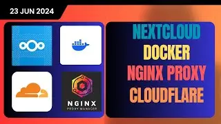 How to Install NEXTCLOUD on Docker with Nginx Proxy Manager & Cloudflare CDN | Step-by-Step Tutorial