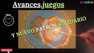 AVANCES 🪡 Y NUEVO PATRÓN SOLIDARIO AYUDA DANA VALENCIA #puntodecruz #crosstitch