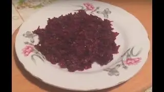 Тушеная свекла