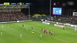 ПСЖ КЛЕРМОН 5:0 , гол Месси через себя