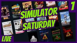 🔴 Sim Saturday 1 - Gas Station & Ranch Simulator With @SlySpyGaming | Live Stream