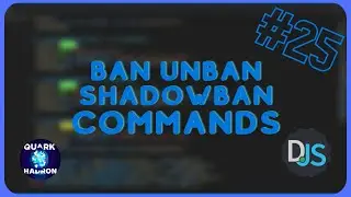 [Discord.js Series #25] - Ban Unban Shadowban Command