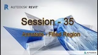 #Revit Architecture Session 35|#Filled Region |#Annotate  |#layout |RevitArch|#bim Revit tutorial.