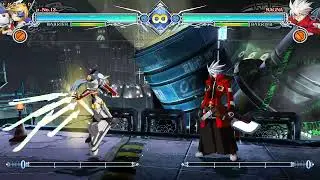 BBCF2 Mu-12 corner combos 6C ikutachi whiff