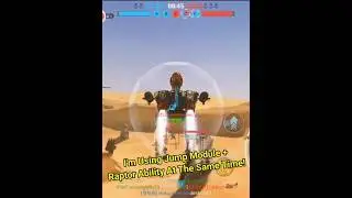 🚀 EPIC SHOWDOWN! Super Jump Raptor vs Crisis Camper In War Robots! 🔥 #warrobots #wr #shorts #short