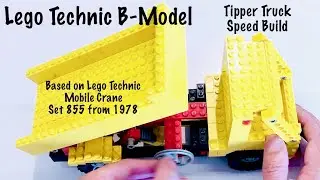 Lego Technic Mobile Crane 855 B-Model (Tipper Truck) - Speed Build