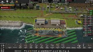 Captain of Industry 9 серия. построил космодром.