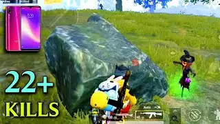 Redmi note 7 pro PUBG MOBILE || 22+ Kills! || SOLO VS SQUAD GAME PLAY #1