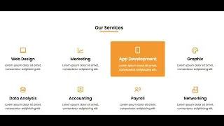 How to make Service Section in your website || HTML & CSS || Source code link in Description