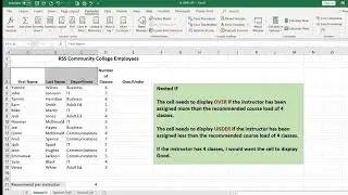 How to use the Microsoft Excel IF Function and how to nest and IF Function