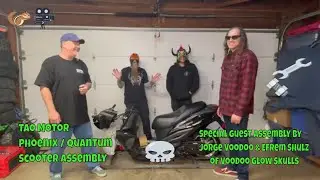 How To Assemble A Tao Motor Phoenix / Quantum 150 Cc Scooter 