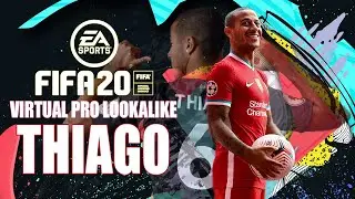 FIFA20 | VIRTUAL PRO LOOKALIKE TUTORIAL | THIAGO ALCANTARA