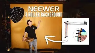 NEEWER SEAMLESS ROLLER BACKDROP REVIEW & INSTALLATION