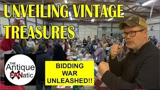 Unveiling Hidden Vintage Treasures and The Bidding War Is Unleashed at An Antique Auction!