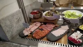 Завтрак в отеле Hilton Тбилиси