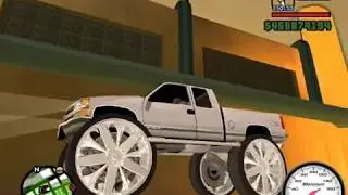 GTA SAN ANDREAS RIDIN BIG CHEVY Z71 TRUCK DONK MOD 30 inches