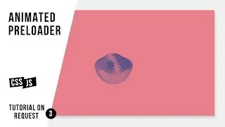 Animated Preloader | Using .GIF Image |CSS - JavaScript Tutorial