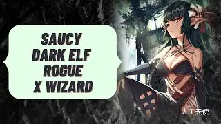 Saucy Dark Elf Rogue x Wizard Fantasy Audio Roleplay [Dungeon Run][Patreon Sample]