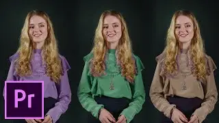 Hue Saturation Curves in Adobe Premiere Pro CC - Tutorial