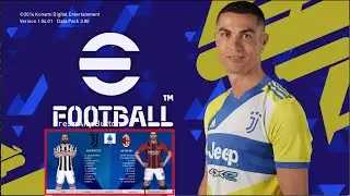 PES 2017 Update Graphic Menu Juventus 2022