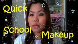 Tutorial: Quick Makeup for School แต่งหน้าไปลุยน้ำท่วม