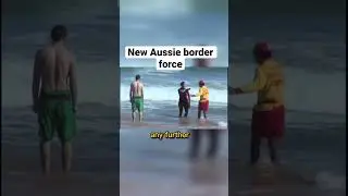 BROWN LIFEGUARD BORDER SECURITY #comedy #trending #prank #australia