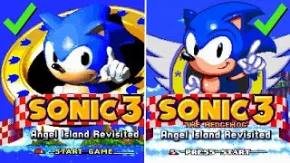 Better Sonic 3 Title Screen ~ Sonic 3 A.I.R. mods