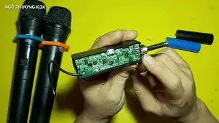 sửa micro không dây tiếng lúc có lúc mất pan đơn giảng nhất