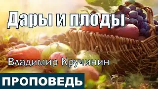 Дары и плоды | Проповедь Владимира Кручинина 30.08.2020