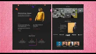 How to create a Responsive Portfolio Website [Part 1] HTML and CSS Tutorial