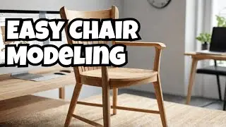 Wooden Chair Modeling In Maya | Maya Modeling For Beginners | Maya 2023